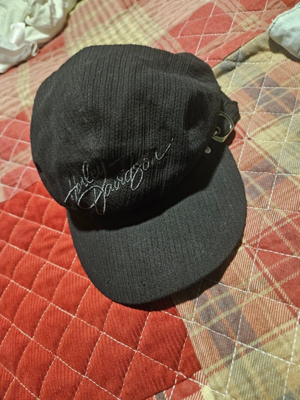 Harley davidson newsboy cap small like new